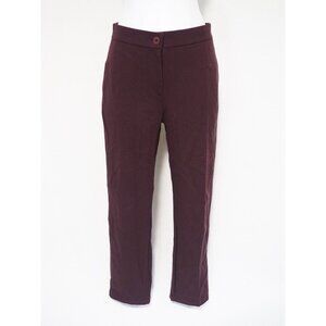 Eileen Fisher Purple Straight Leg Stretchy Pants, US Size XS